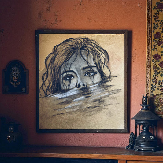 Submerged Gaze Portrait