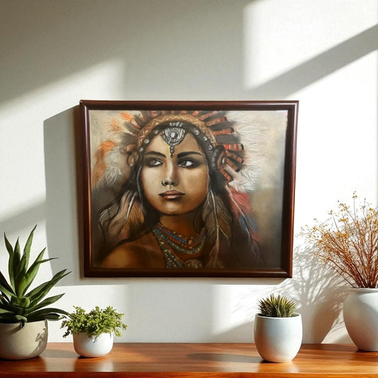 Indian Tribal Women - Soft Pastel