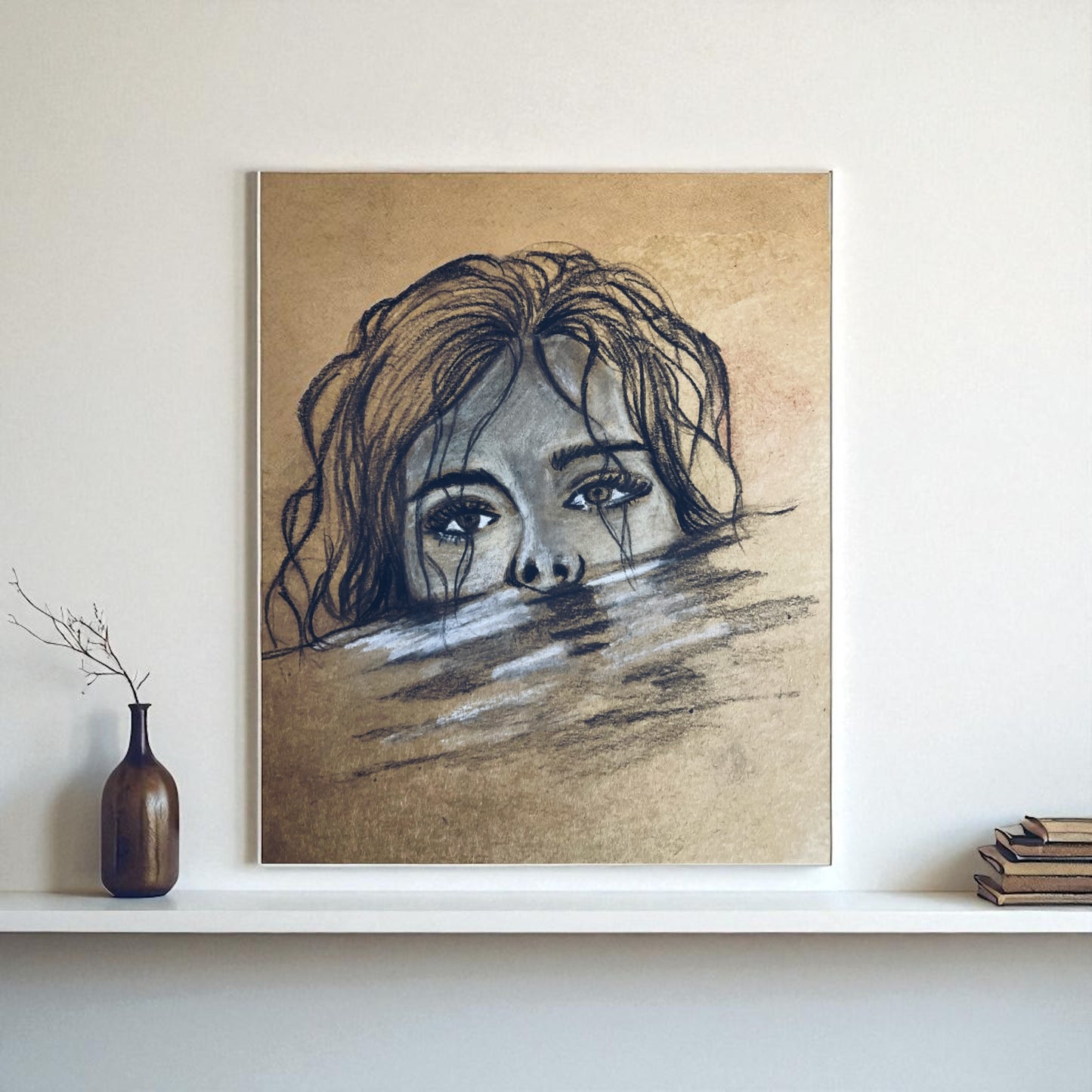 Submerged Gaze Portrait